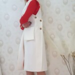 Vestă alba de stofa - imagine 2