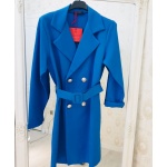 Rochie verde tip sacou - imagine 6